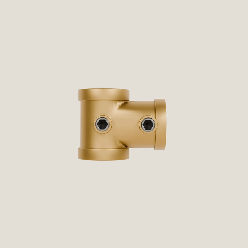T Klemme 3/4" – Gold