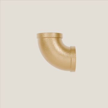 Raccord coudé à 90° – Or