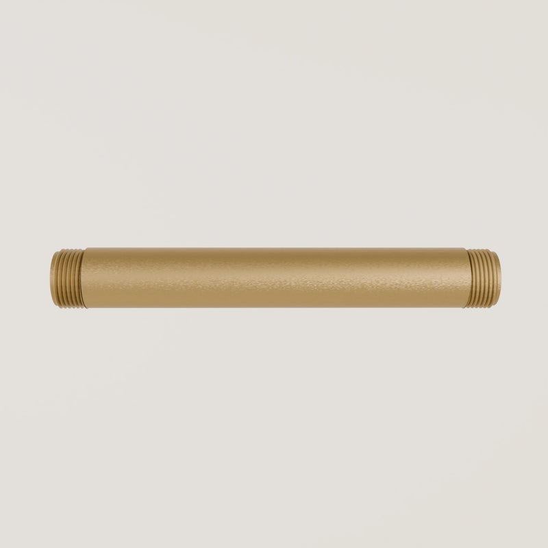 3/4" Wasserrohr – Pulverbeschichtet | Temperguss | Gold