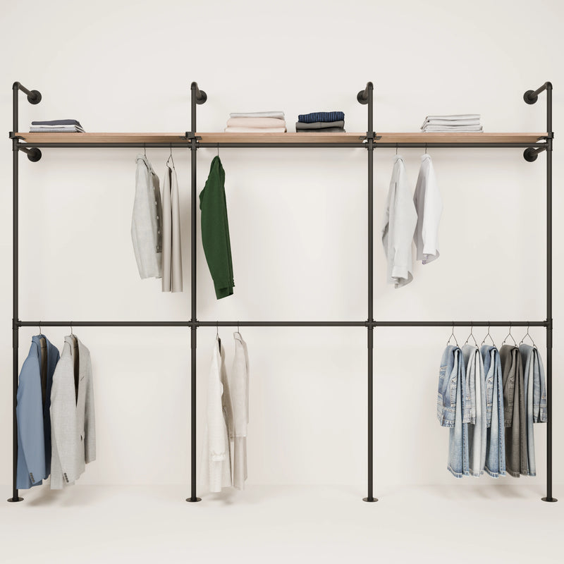 KIM DOUBLE 3 OAK – 3 top shelves