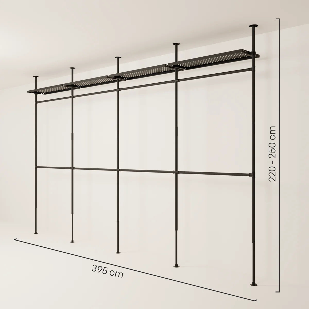 LOFT 4 METAL – 4 shelves