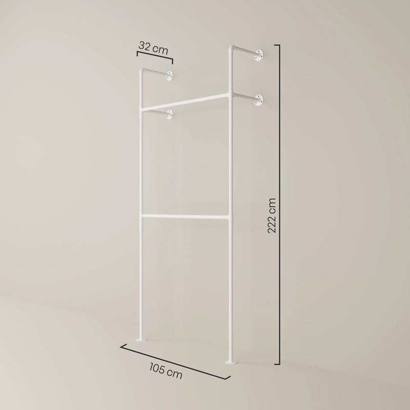 KIM DOUBLE 1 – white