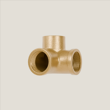3-Fach Verbinder 90° – Gold