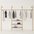 KIM 3 OAK – 3 shelves | gold