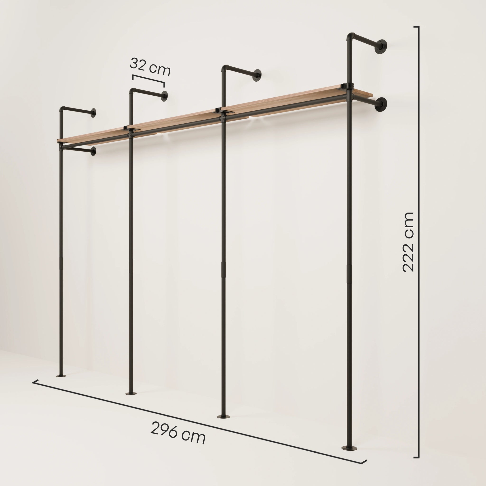 KIM 3 OAK – 3 étagères