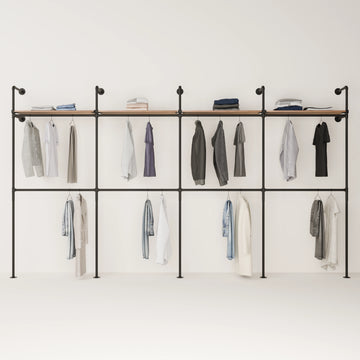 KIM DOUBLE 4 OAK – 4 étagères