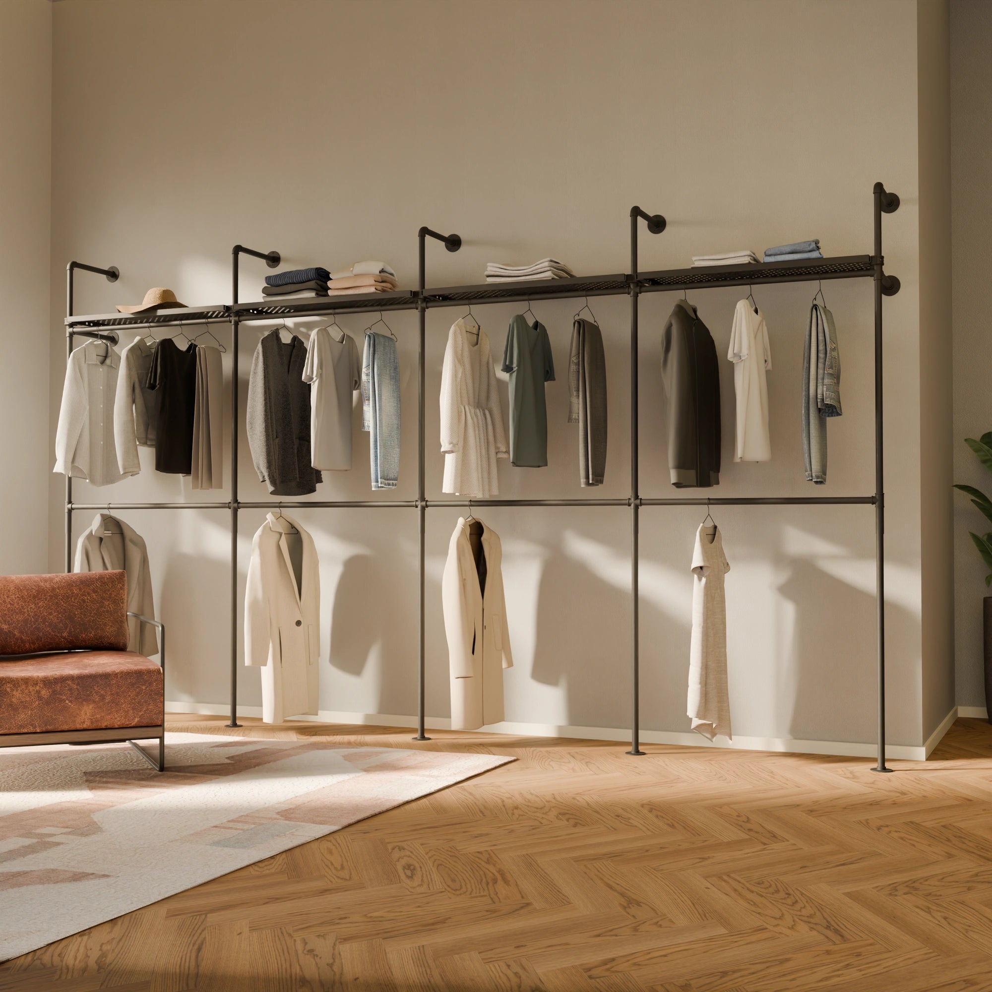 KIM DOUBLE 4 METAL – 4 Regalböden