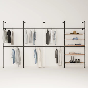 KIM DOUBLE 4 OAK – 5 étagères