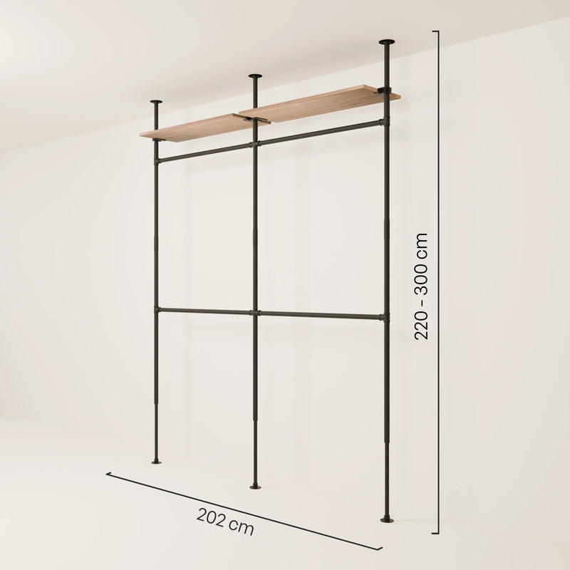 LOFT 2 OAK – 2 étagères