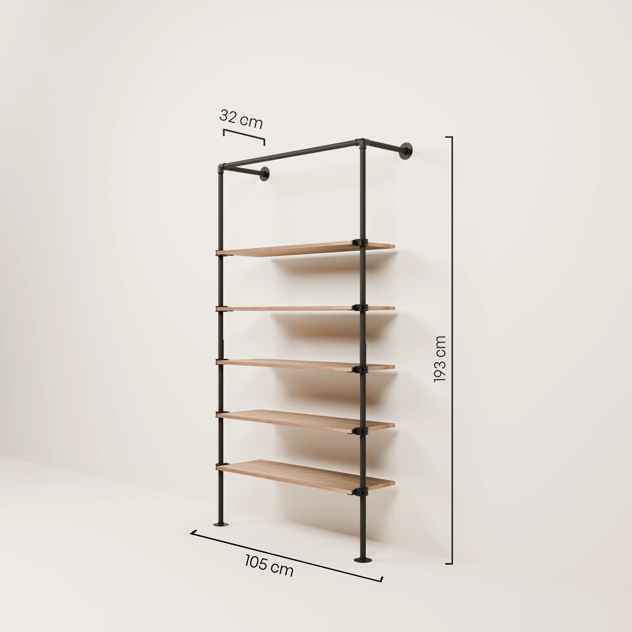 TIM 1 OAK – 5 Regalböden