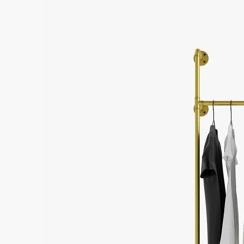 Tringle à vêtements dorée - style & fonctionnalité. Acheter maintenant 🛍️  – pamo. design