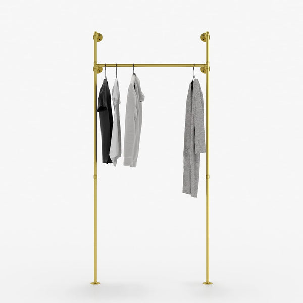 Tringle à vêtements dorée - style & fonctionnalité. Acheter maintenant 🛍️  – pamo. design