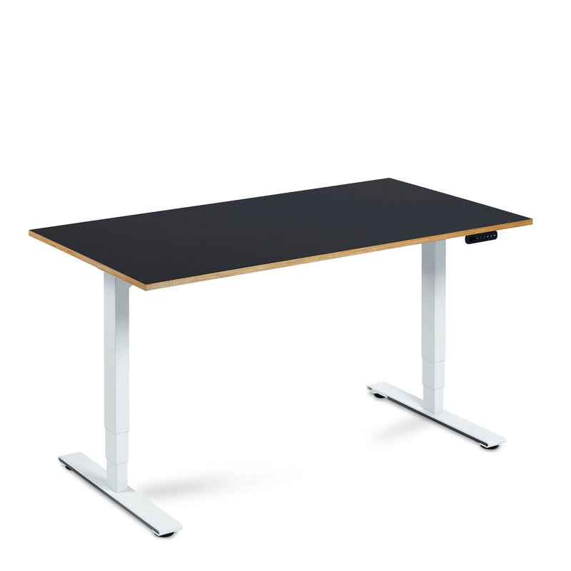 Černá – Elektricky nastavitelná výška stolu